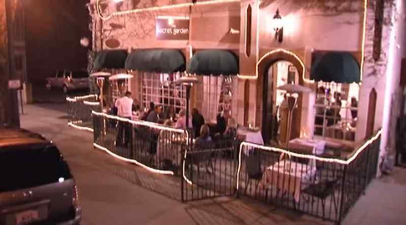 It's relaunch night at The Secret Garden