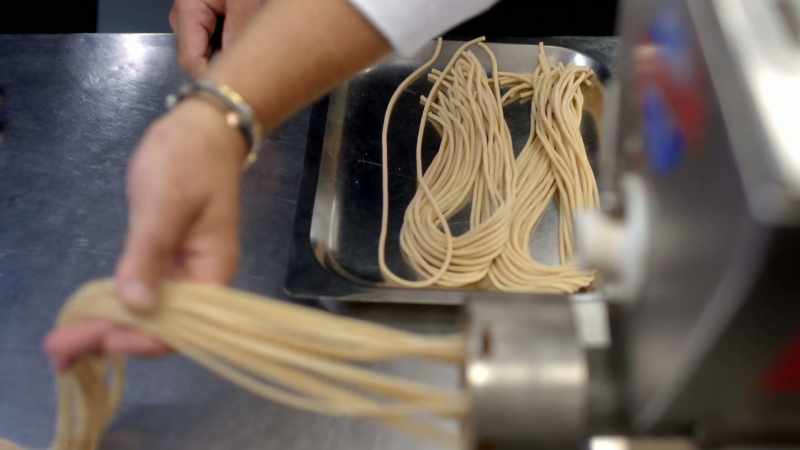 It's said that spaghetti was invented by the Arabs