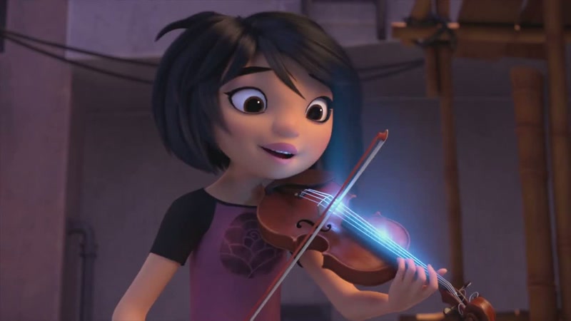 It's... She's... beautiful