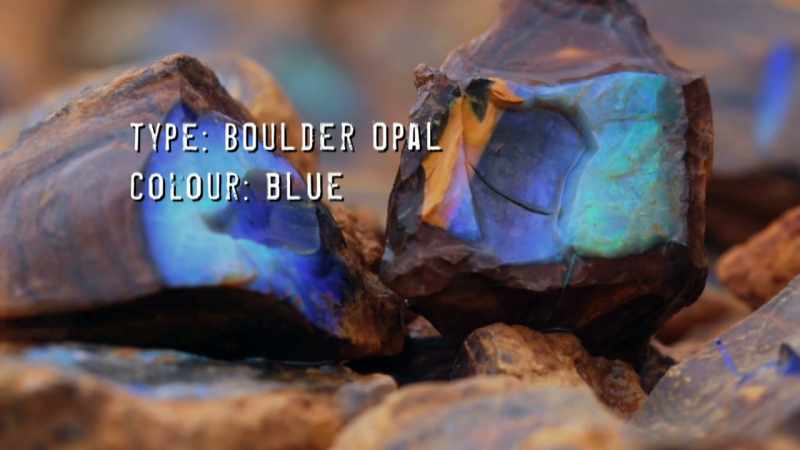 It's shot through with good blues, increasing the value
