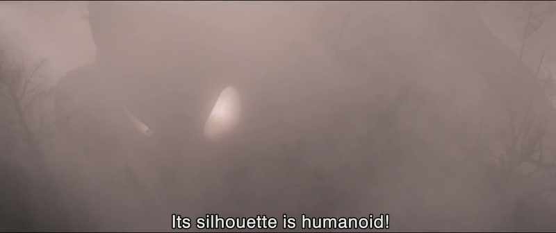 Its silhouette is humanoid!