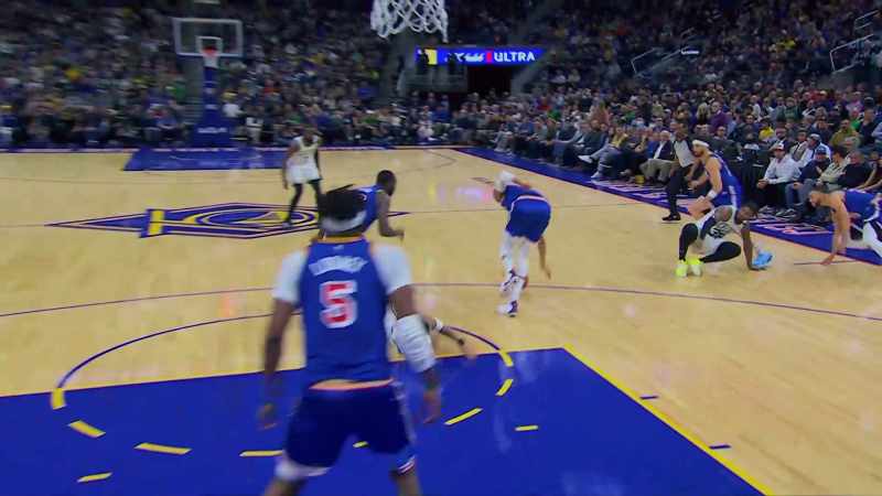 It's Smart that got on the deck though. Tatum forgot the ball