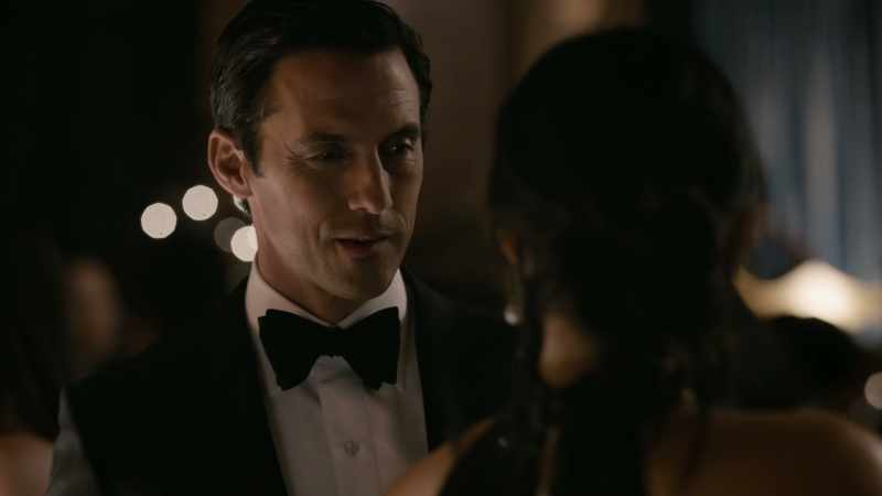 It's strange, seeing you in something other than a robe