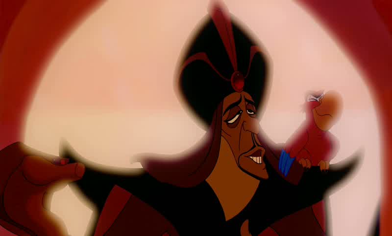 It's this suitor business Jasmine refuses to choose a husbandI'm at my wit's end Awk Wit's endOhHave a cracker pretty PollyYour Majesty certainly has a way with dumb animals