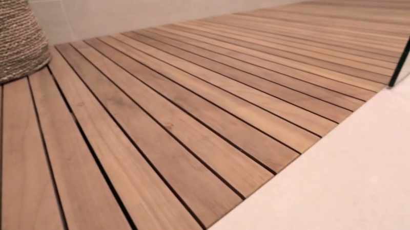 It's teak wood
