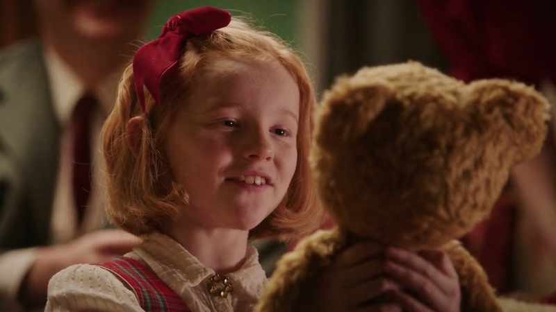 It's Teddy from the Christmas market!