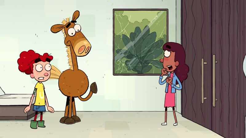 It's...that. - [glass shatters]