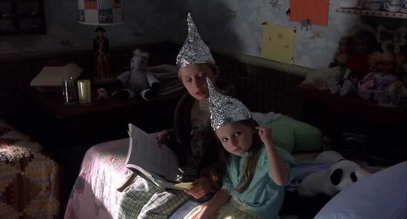 It's so the aliens can't read our minds