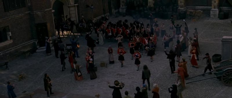 It's the bagpipes