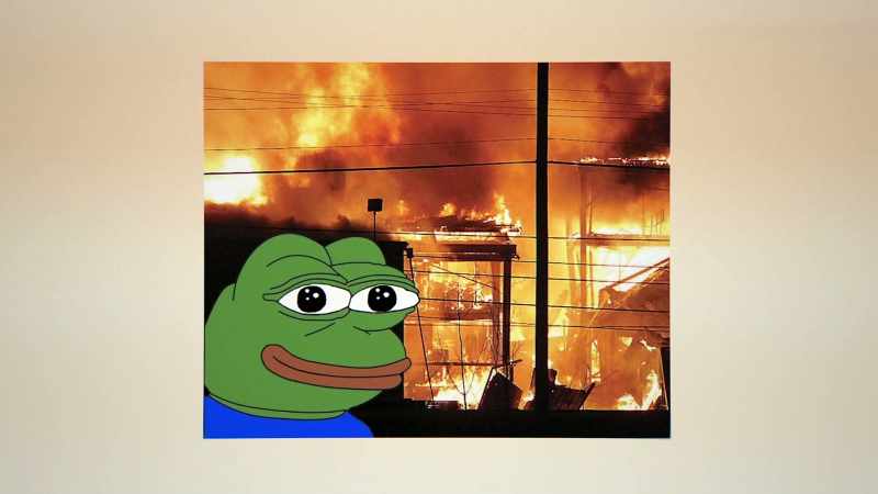 It's the classic response from 4chan