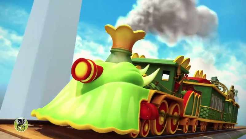 It's the Dinosaur Train!