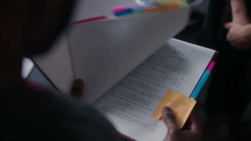 It's the draft with all my notes in it