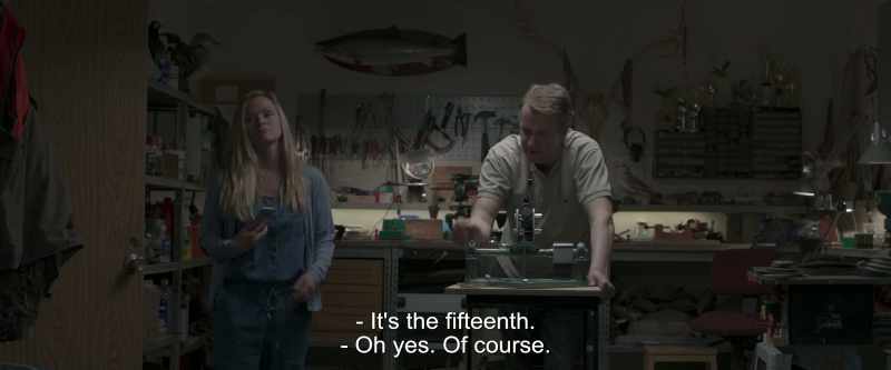 It's the fifteenth. - Oh yes. Of course