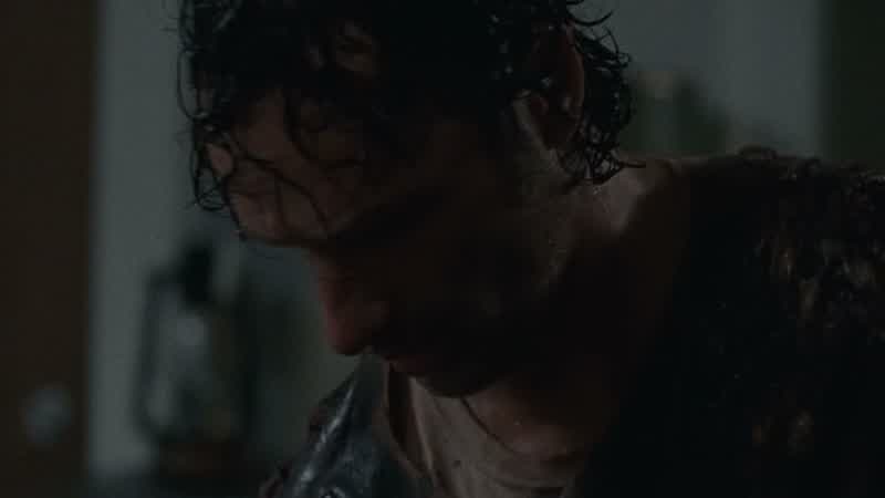 Nope. What? I need bandages. Top shelf, next to the sink. Two IVs from the fridge and all the clean