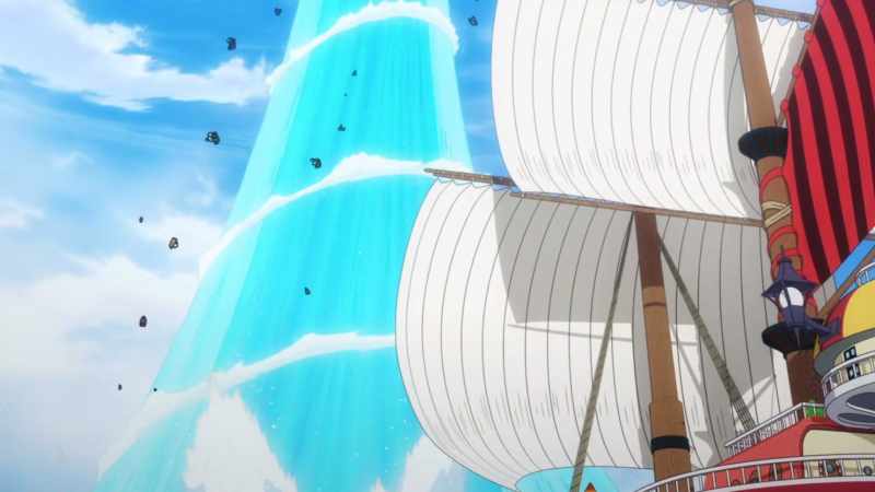 It's the shooting sea current Knock Up Stream!