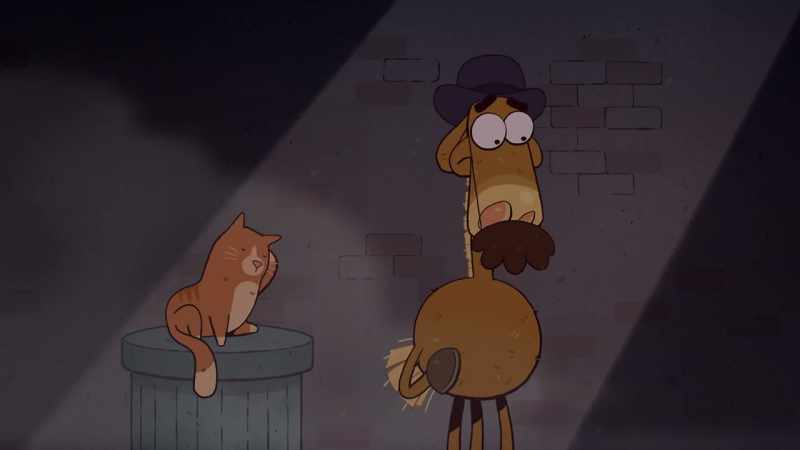 It's the, um, supplier's cat. - [meows]