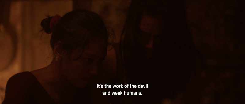 It's the work of the devil and weak humans
