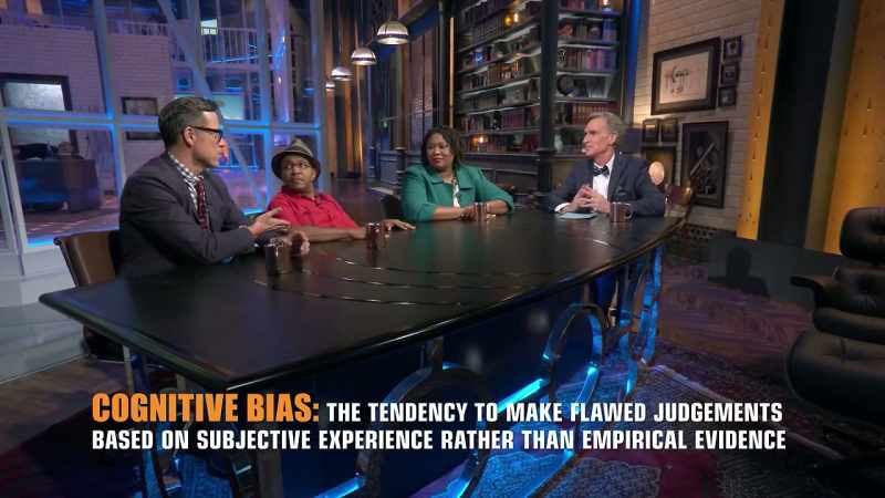 It's these cognitive biases that we have