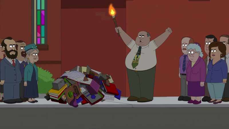 It's time to burn every hellish handbook and demonic diary that we've confiscated