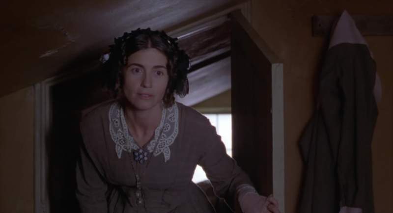 It's time Catherine is downstairs in the parlor