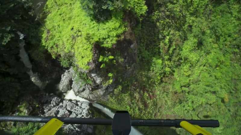 It's too dangerous to land here