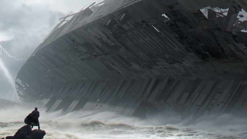 It's too deep to fit in the ocean