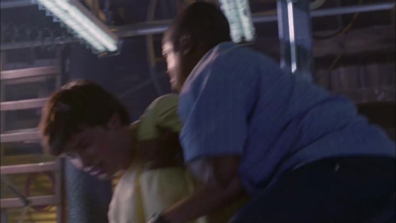 It's too late, he's dead. Come on