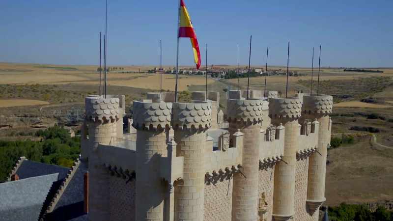 It's towers soar 80 meters into the sky