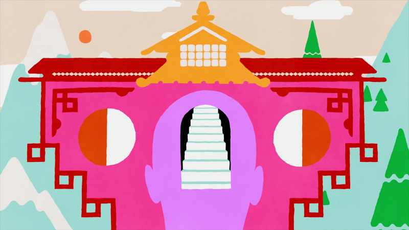 It's typically the very first thing a novice does when entering the monastery