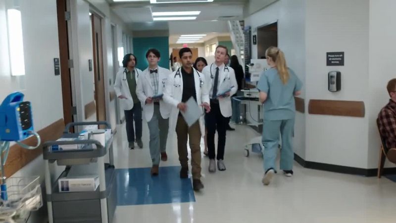 It's, uh, pretty quiet up here. Couldn't we go to the ER, OR?