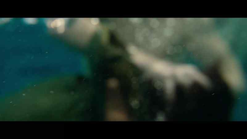 It's underwater! There's a boy. It's a prank. They tricked him