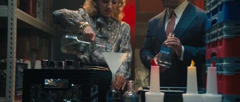 It's vodka. Two sips and nobody will know the difference