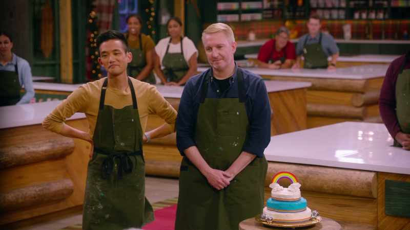 It's wonderful. The cake is fun