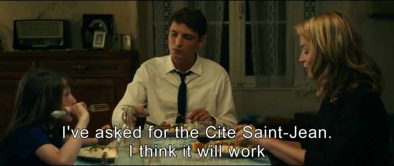I've asked for the Cité St Jean. I think it will work