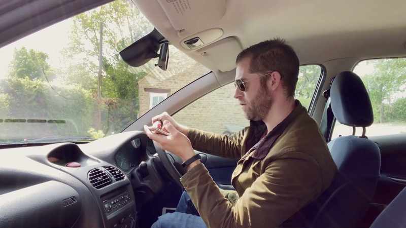 I've been driving, so this is just an old-fashioned phone call