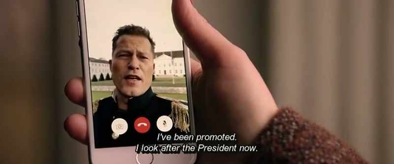 I've been promoted. I look after the President now