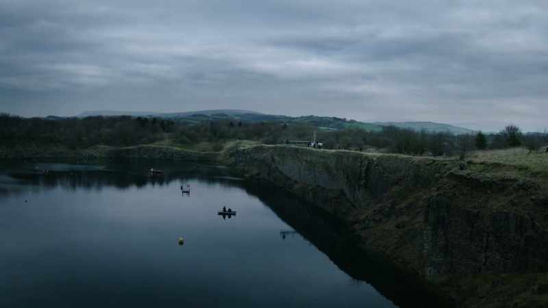 I've brought Phil to a disused quarry