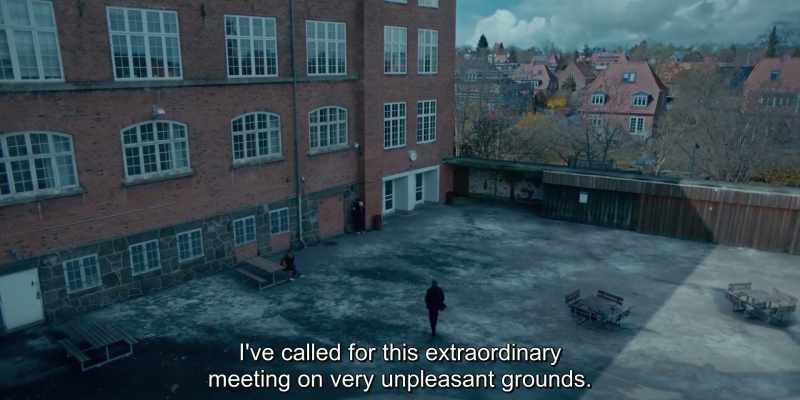 I've called for this extraordinary meeting on very unpleasant grounds
