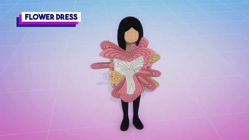 I've decided to change my red flower dress