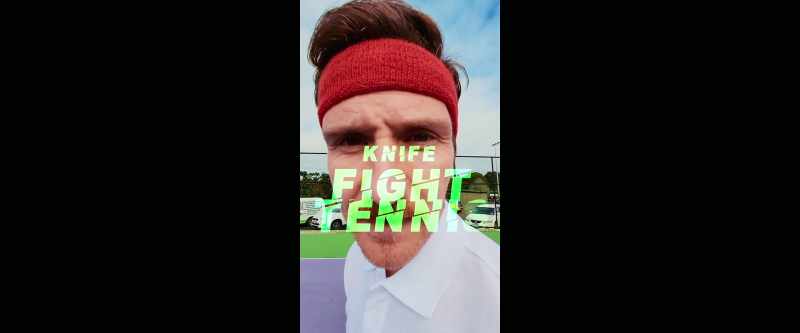 I've designed Knife Fight Tennis