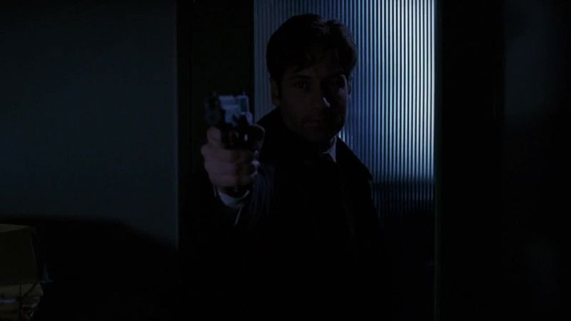 I've got a gun pointed at your head. Turn around very slowly