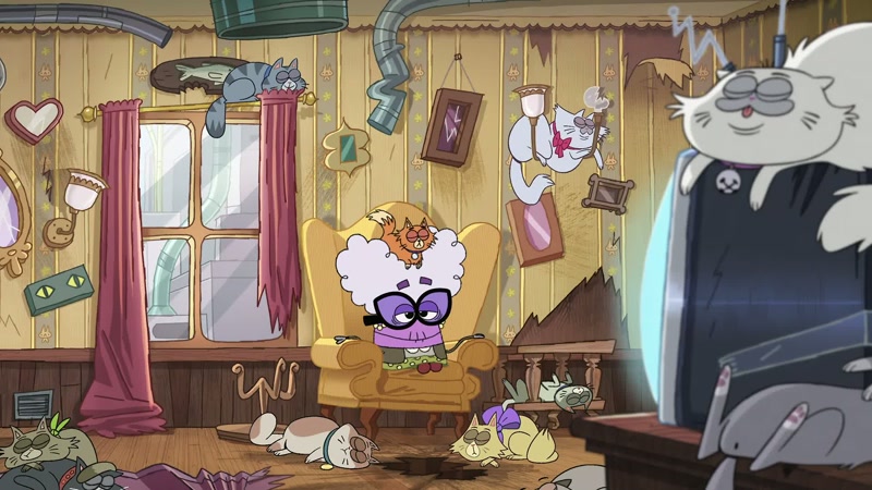 I've got to go! Thank you! Bye bye! Bye, Phyllis! Bye, kitties!