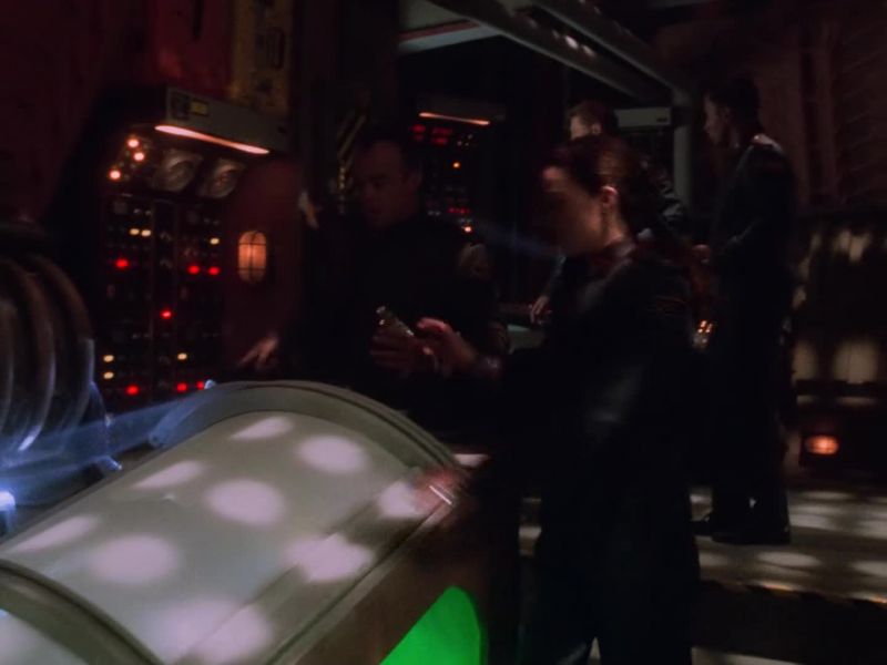 I've got something over here. -Cryogenic freezer