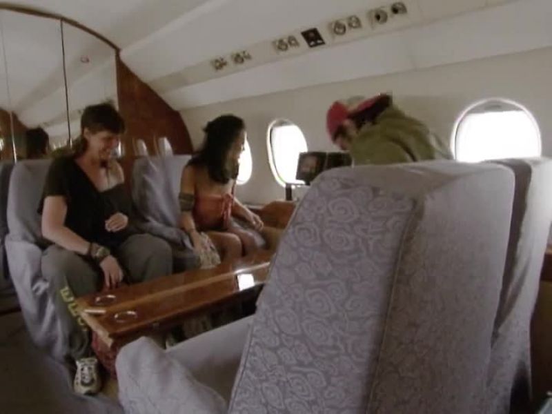 I've never been on a private jet before. - I've never been on a charter jet before