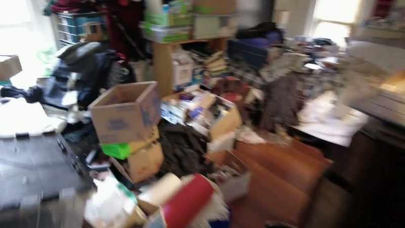 I've never known that he was a hoarder like this at all