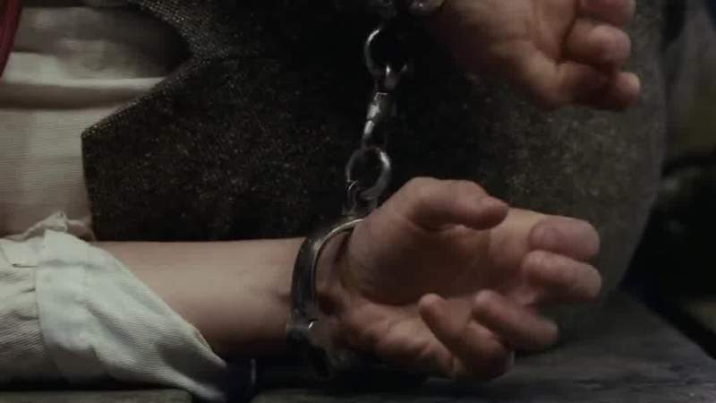 I've never woke up in handcuffs before