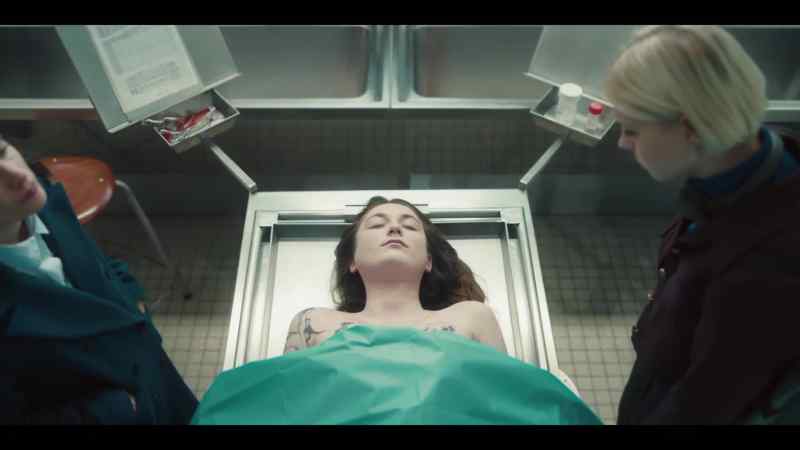 I've tested the water in her lungs