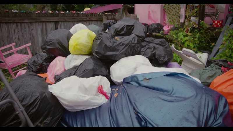I've had to move my rubbish to my front yard