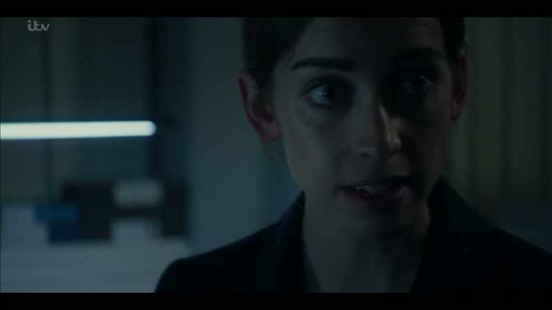 I've watched it again and again. You see her go into headlights