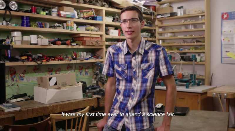 IVO: It was my first time ever to attend a science fair